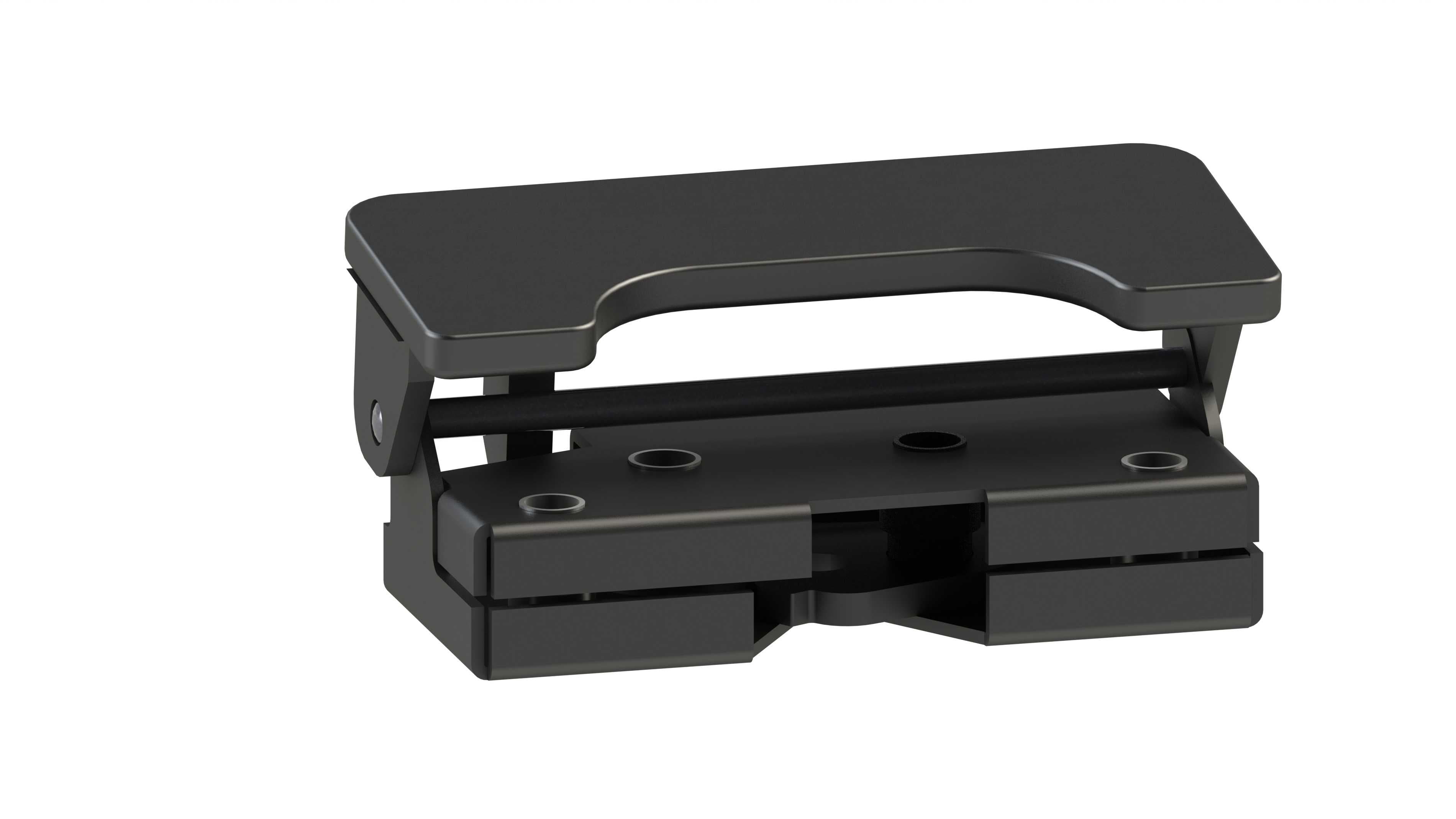 Rotary latch with Releasing Grip