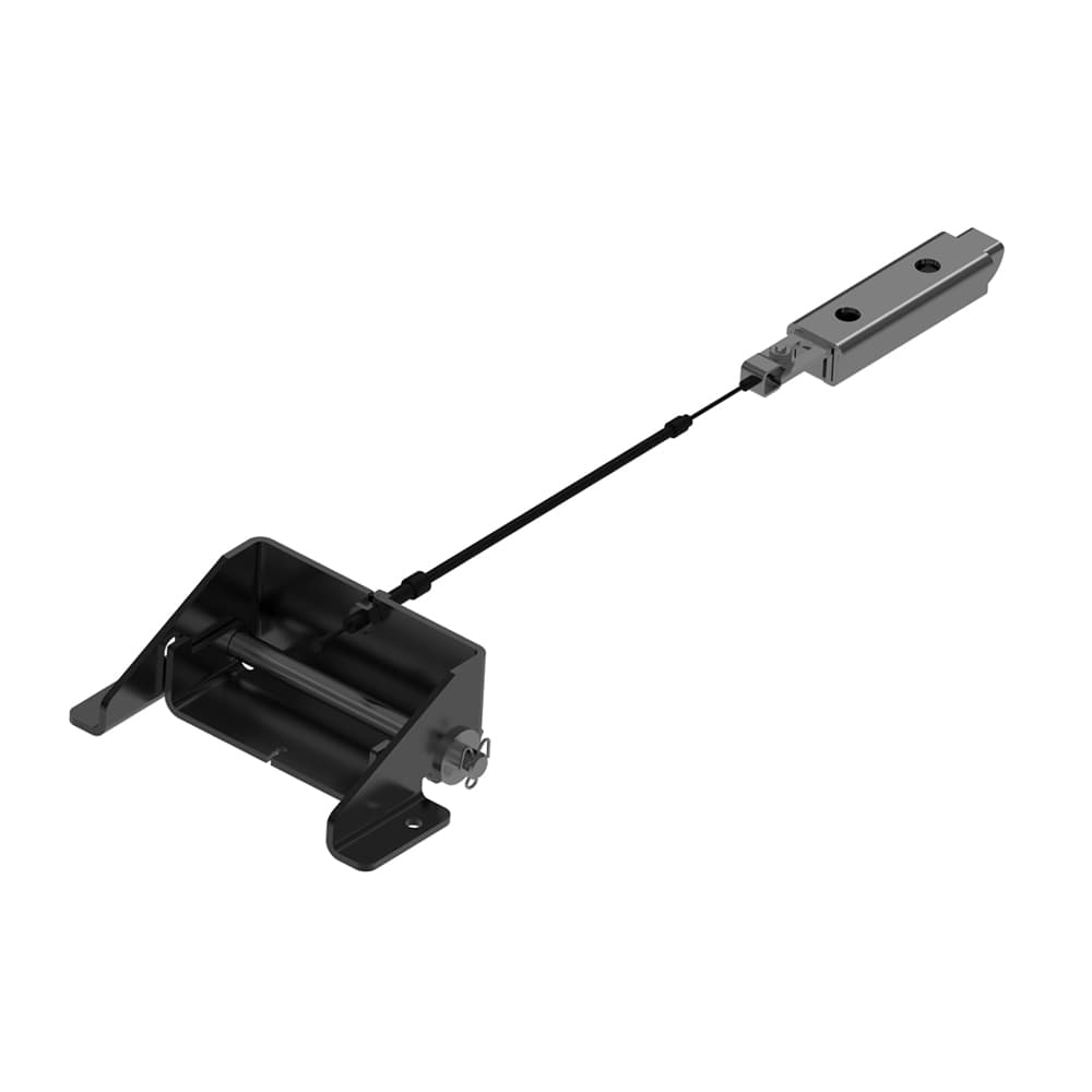 Sliding Bolt with Releasing Handle and Cable