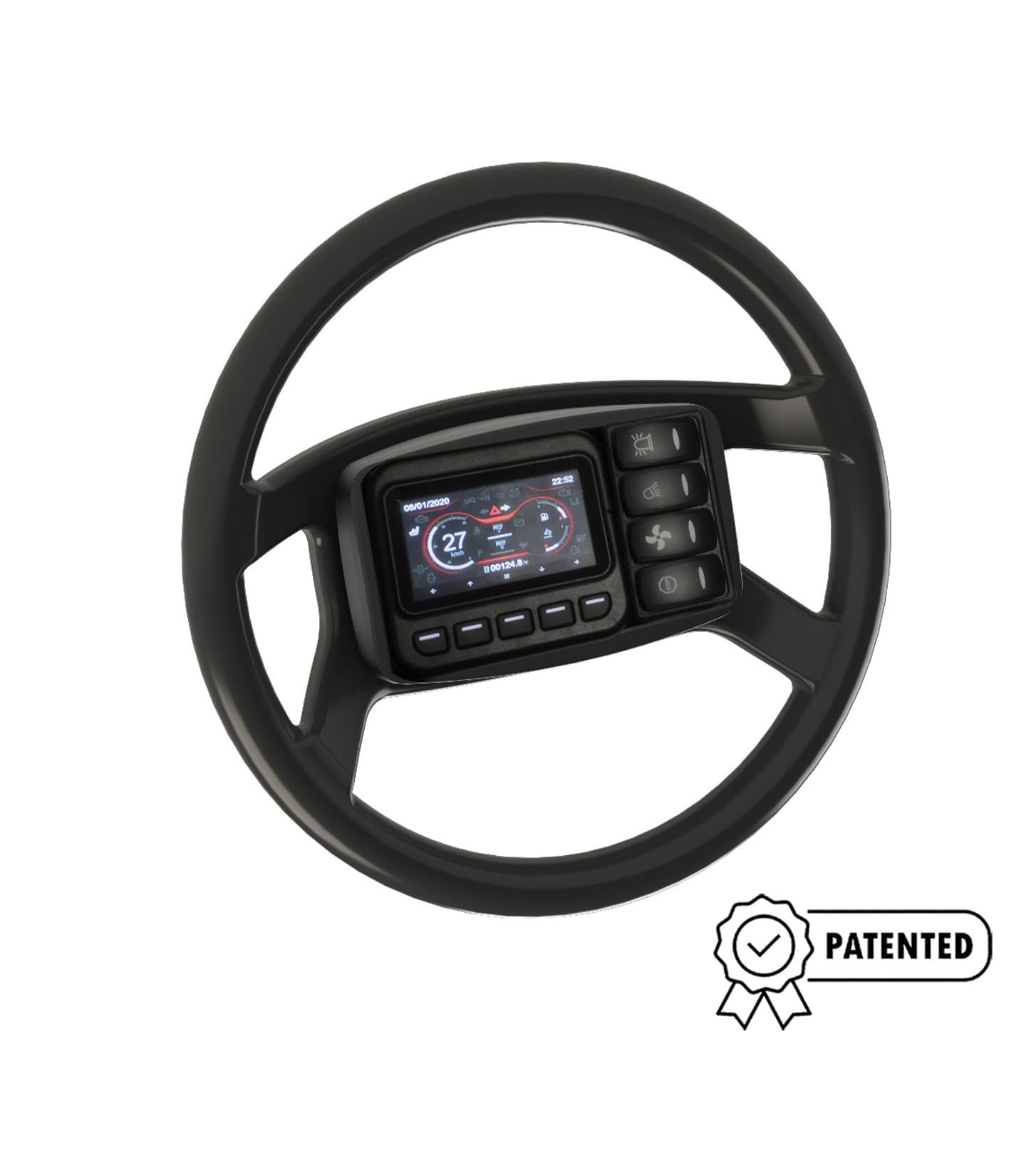 Center Display Steering Wheel 