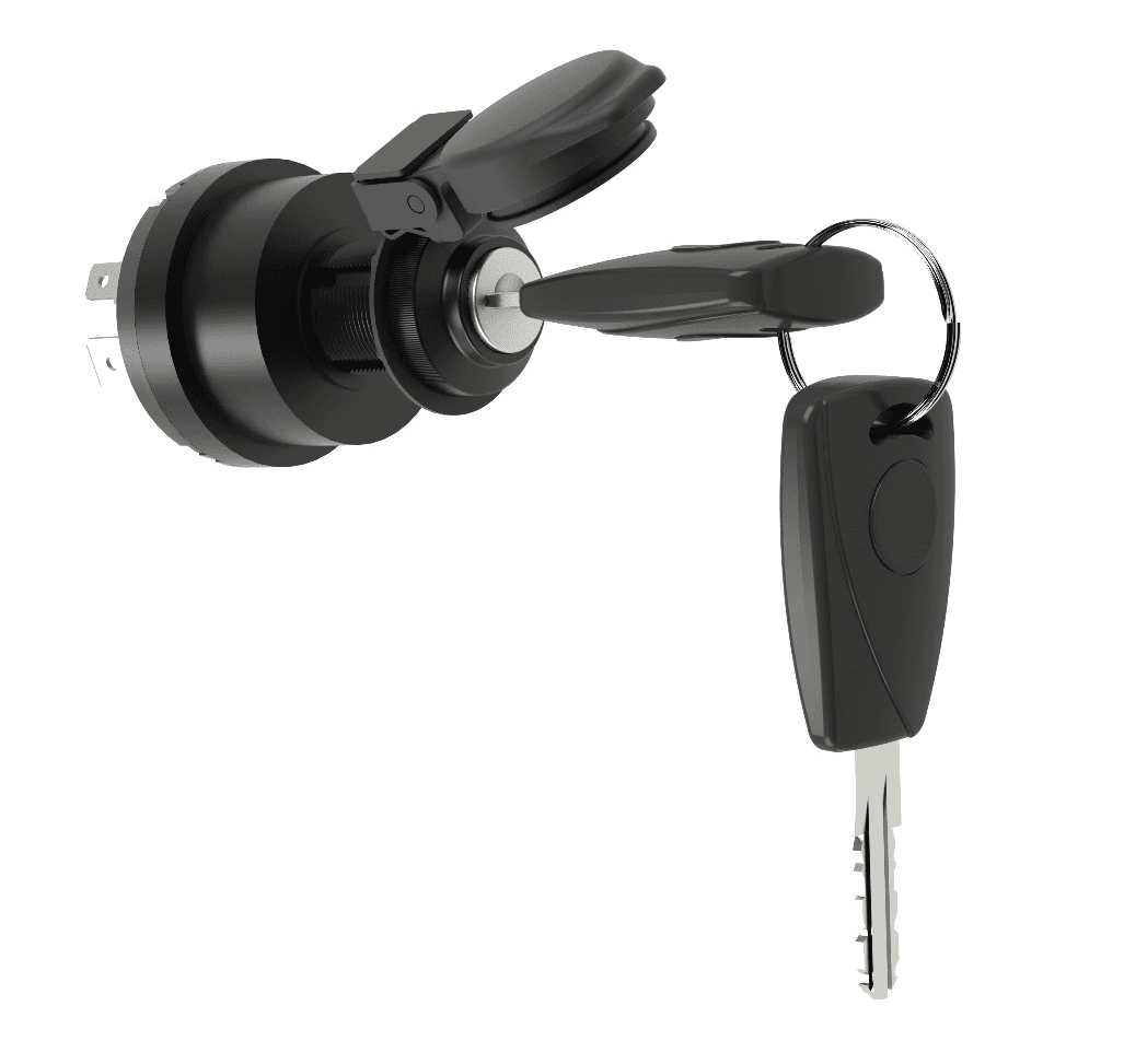 Ignition/Starting Switch w/Dust Protective Cap Option