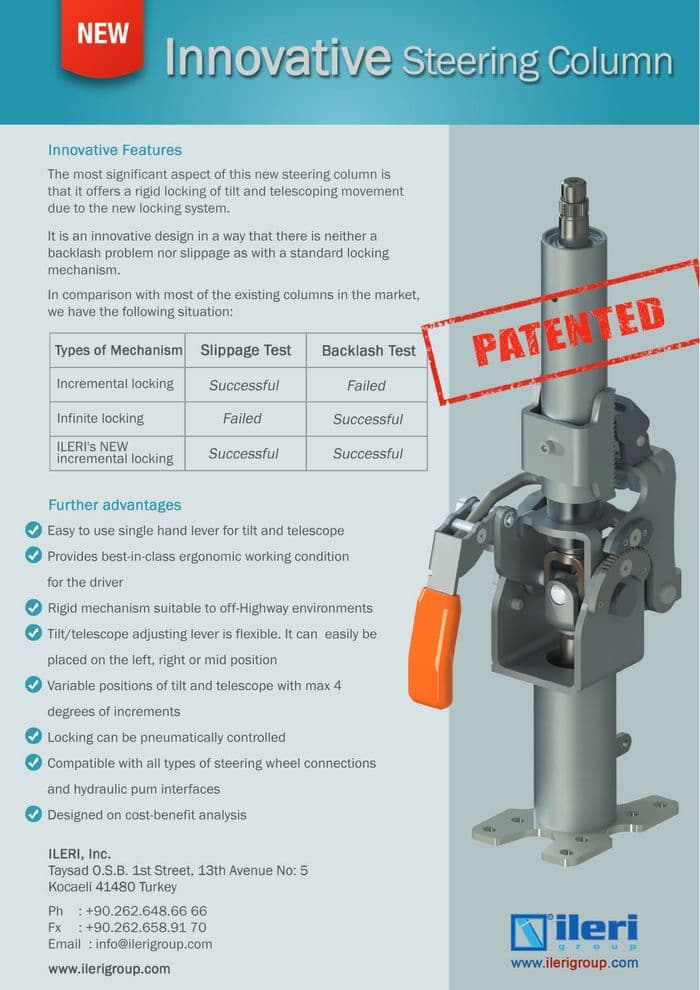 Innovative Steering Column